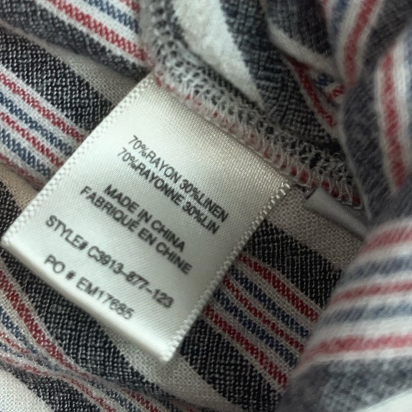 Cloth & Stone Striped Pants Size Small - Picture 4 of 5